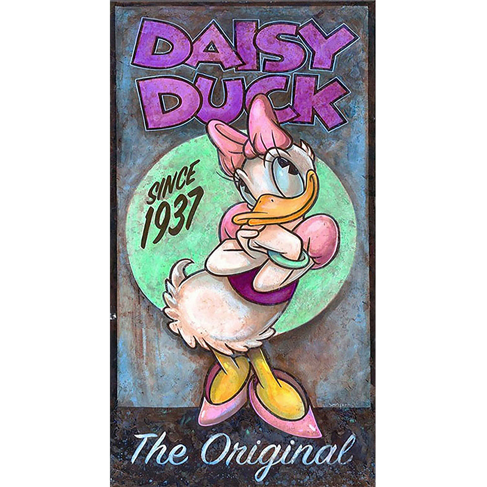 Diamond Painting - Full Round - Daisy Duck (30*55CM)
