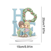 Load image into Gallery viewer, Warm Family Diamond Painting Desktop Ornaments Kit for Office Desktop Decor (#3)
