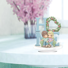 Load image into Gallery viewer, Warm Family Diamond Painting Desktop Ornaments Kit for Office Desktop Decor (#3)
