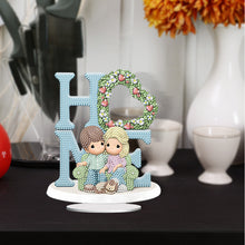 Load image into Gallery viewer, Warm Family Diamond Painting Desktop Ornaments Kit for Office Desktop Decor (#3)
