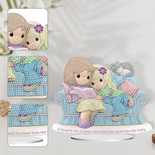 Load image into Gallery viewer, Warm Family Diamond Painting Desktop Ornaments Kit for Office Desktop Decor (#5)
