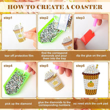Load image into Gallery viewer, 10PCS Autumn Dangle Drop Diamond Art Earring Kit for Women Girl Jewelry Crafting
