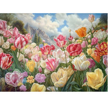 Load image into Gallery viewer, Diamond Painting - Full Square - flower cluster bouquet (40*30CM)
