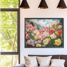 Load image into Gallery viewer, Diamond Painting - Full Square - flower cluster bouquet (40*30CM)
