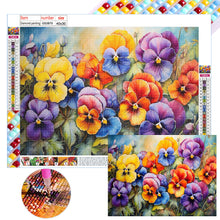 Load image into Gallery viewer, Diamond Painting - Full Square - flower cluster bouquet (40*30CM)
