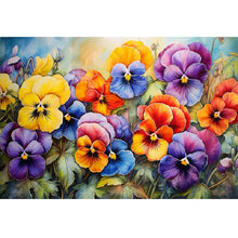 Load image into Gallery viewer, Diamond Painting - Full Square - flower cluster bouquet (40*30CM)
