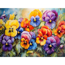 Load image into Gallery viewer, Diamond Painting - Full Square - flower cluster bouquet (40*30CM)

