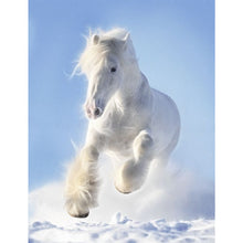 Load image into Gallery viewer, Diamond Painting - Full Square - white horse (30*40CM)
