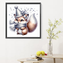 Load image into Gallery viewer, Diamond Painting - Full Round - shiny animal squirrel (30*30CM)
