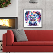 Load image into Gallery viewer, Diamond Painting - Full Round - shiny animal koala (30*30CM)
