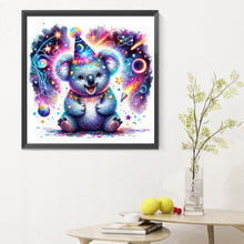 Load image into Gallery viewer, Diamond Painting - Full Round - shiny animal koala (30*30CM)
