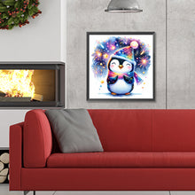 Load image into Gallery viewer, Diamond Painting - Full Round - Shiny animal penguin (30*30CM)
