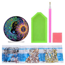 Load image into Gallery viewer, Sun and Moon Round Diamonds Painting Desktop Decor for Office Desktop Decor (#1)
