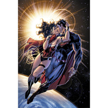 Load image into Gallery viewer, AB Diamond Painting - Full Round - wonder woman and superman (40*60CM)
