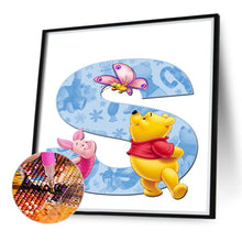 Load image into Gallery viewer, Diamond Painting - Full Round - Letter S (40*40CM)
