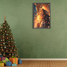 Load image into Gallery viewer, Diamond Painting - Full Round - girl and deer (40*60CM)
