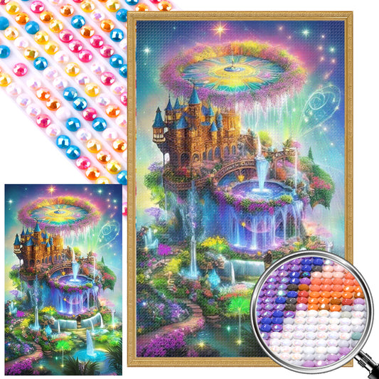 AB Diamond Painting - Full Round - Rainbow Wonderland (40*65CM)