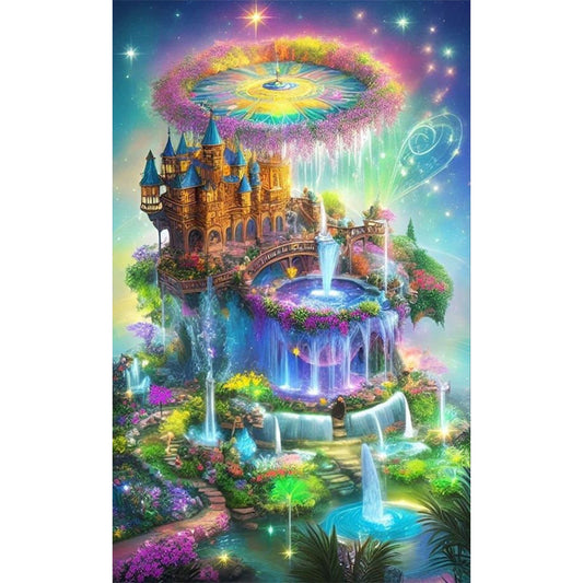 AB Diamond Painting - Full Round - Rainbow Wonderland (40*65CM)