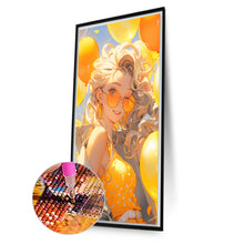 Load image into Gallery viewer, AB Diamond Painting - Full Round - Bright girl (40*70CM)
