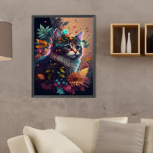 Load image into Gallery viewer, Diamond Painting - Full Round - cat (30*40CM)
