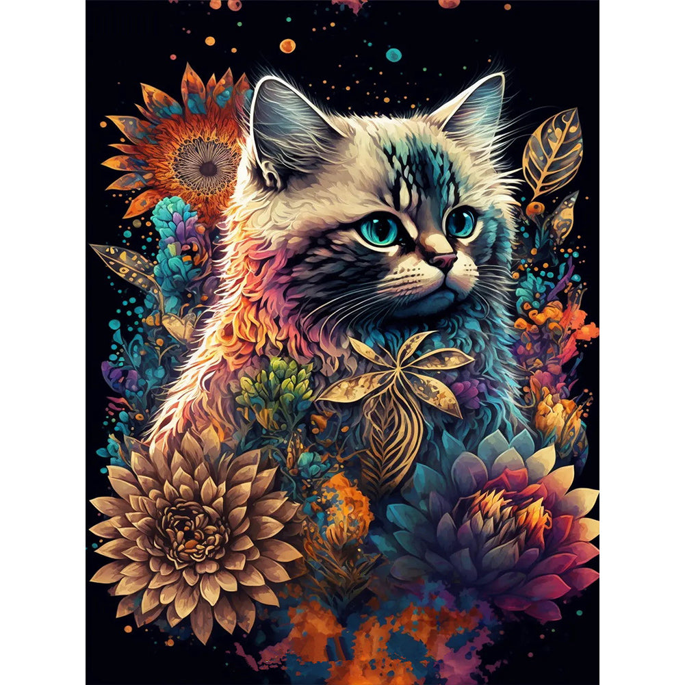 Diamond Painting - Full Round - cat (30*40CM)