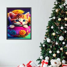 Load image into Gallery viewer, Diamond Painting - Full Round - cat (30*40CM)
