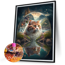 Load image into Gallery viewer, Diamond Painting - Full Round - cat (30*40CM)
