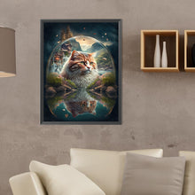 Load image into Gallery viewer, Diamond Painting - Full Round - cat (30*40CM)
