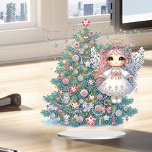 Load image into Gallery viewer, Acrylic Little Angel Special Shape+Round Diamonds Painting Desktop Decor (#2)
