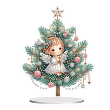 Load image into Gallery viewer, Acrylic Little Angel Special Shape+Round Diamonds Painting Desktop Decor (#4)
