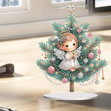 Load image into Gallery viewer, Acrylic Little Angel Special Shape+Round Diamonds Painting Desktop Decor (#4)
