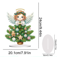 Load image into Gallery viewer, Acrylic Little Angel Special Shape+Round Diamonds Painting Desktop Decor (#5)

