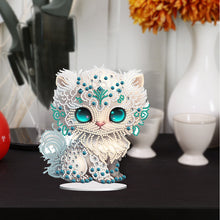 Load image into Gallery viewer, Acrylic Lion Raccoon Diamonds Painting Desktop Decorations for Office Decor
