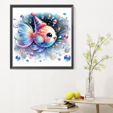 Load image into Gallery viewer, Diamond Painting - Full Round - shiny animal goldfish (30*30CM)
