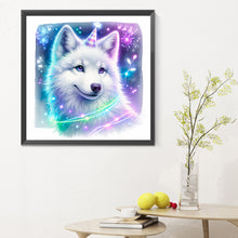 Load image into Gallery viewer, Diamond Painting - Full Round - shiny animal wolf (30*30CM)
