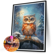 Load image into Gallery viewer, Diamond Painting - Full Round - forest owl (30*40CM)
