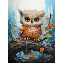 Load image into Gallery viewer, Diamond Painting - Full Round - forest owl (30*40CM)
