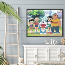 Load image into Gallery viewer, Diamond Painting - Full Round - Doraemon and friends (40*30CM)
