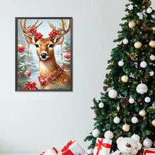 Load image into Gallery viewer, Diamond Painting - Full Round - Christmas deer (30*40CM)
