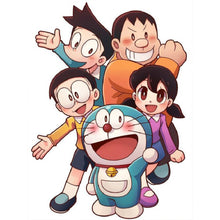 Load image into Gallery viewer, Diamond Painting - Full Round - Doraemon and friends (30*40CM)
