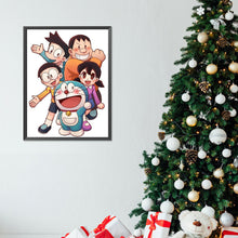 Load image into Gallery viewer, Diamond Painting - Full Round - Doraemon and friends (30*40CM)
