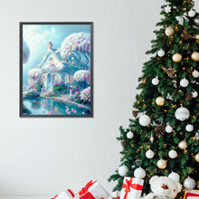 Load image into Gallery viewer, Diamond Painting - Full Round - white dream house (30*40CM)
