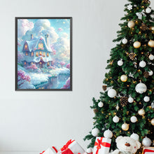 Load image into Gallery viewer, Diamond Painting - Full Round - white dream house (30*40CM)
