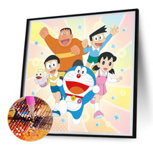 Load image into Gallery viewer, Diamond Painting - Full Round - Doraemon and friends (30*30CM)

