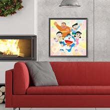 Load image into Gallery viewer, Diamond Painting - Full Round - Doraemon and friends (30*30CM)
