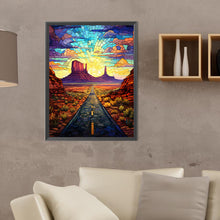 Load image into Gallery viewer, Diamond Painting - Full Round - desert highway (30*40CM)
