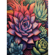 Load image into Gallery viewer, Diamond Painting - Full Round - cactus flower (30*40CM)

