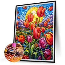 Load image into Gallery viewer, Diamond Painting - Full Round - tulip (30*40CM)
