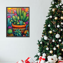 Load image into Gallery viewer, Diamond Painting - Full Round - cactus flower (30*40CM)
