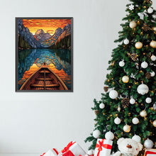 Load image into Gallery viewer, Diamond Painting - Full Round - boat flowing water (30*40CM)
